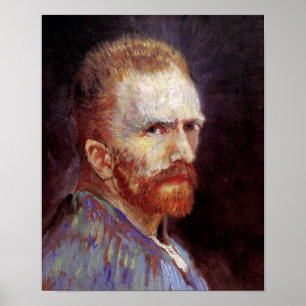 Affiches Vincent Van Gogh - 1887 Peinture d'auto-portrait