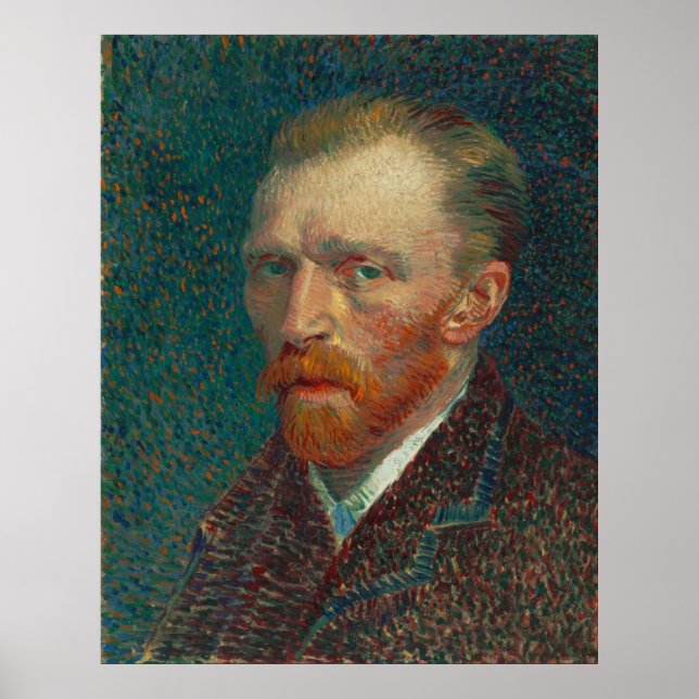 Affiches Vincent Van Gogh Autoportrait (Devant)