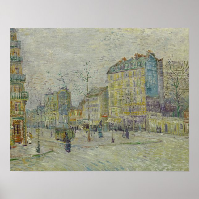 Affiches Vincent van Gogh - Boulevard de Clichy (Devant)
