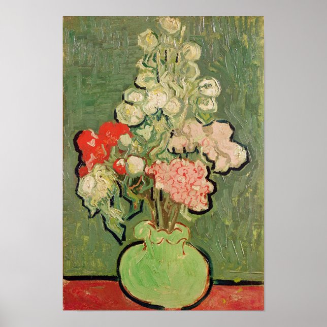 Affiches Vincent van Gogh | Bouquet de fleurs, 1890 (Devant)