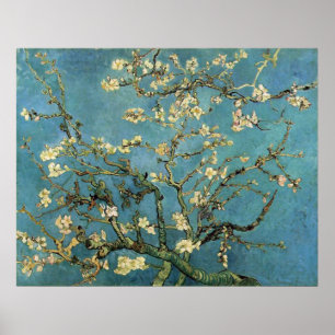 Affiches Vincent van Gogh Branches avec Fleur d'amandes