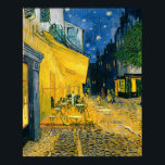 Affiches Vincent van Gogh | Cafe Terrace, place du Forum<br><div class="desc">BBC192281 Cafe Terrace,  Place du Forum,  Arles,  1888 (huile sur toile). Gogh,  Vincent van (1853-90) Cafe Terrace,  Place du Forum,  Arles,  1888 (huile sur toile),  Gogh,  Vincent van (1853-90) / Rijksmuseum Kroller-Muller,  Otterlo,  Pays-Bas / The Bridgeman Art Library</div>