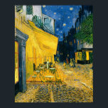 Affiches Vincent van Gogh | Cafe Terrace, place du Forum<br><div class="desc">BBC192281 Cafe Terrace,  Place du Forum,  Arles,  1888 (huile sur toile). Gogh,  Vincent van (1853-90) Cafe Terrace,  Place du Forum,  Arles,  1888 (huile sur toile),  Gogh,  Vincent van (1853-90) / Rijksmuseum Kroller-Muller,  Otterlo,  Pays-Bas / The Bridgeman Art Library</div>