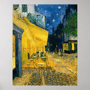 Affiches Vincent van Gogh   Cafe Terrace, place du Forum