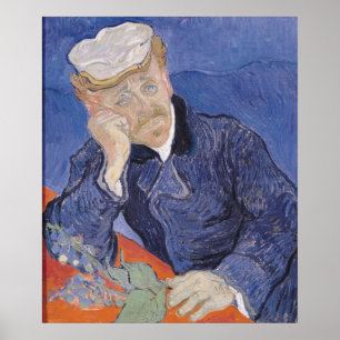 Affiches Vincent van Gogh   Dr Paul Gachet, 1890