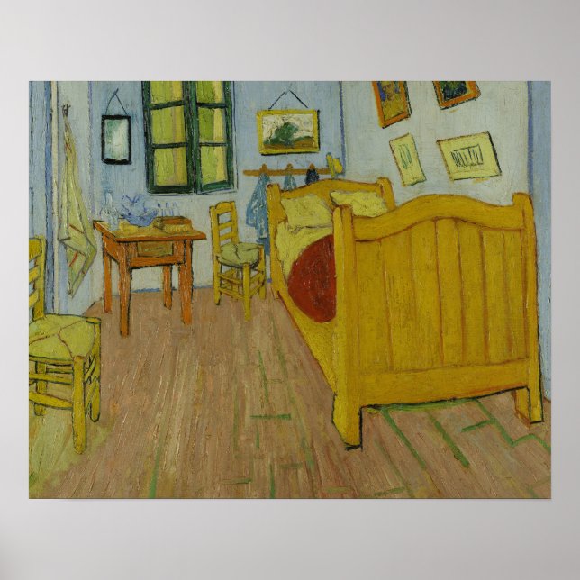 Affiches Vincent van Gogh - La chambre (Devant)