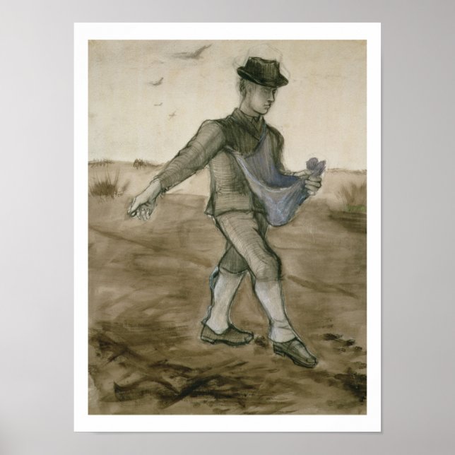 Affiches Vincent van Gogh | La Tour, 1881 (Devant)