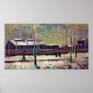 Affiches Vincent Van Gogh - La Vieille Gare d'Eindhoven