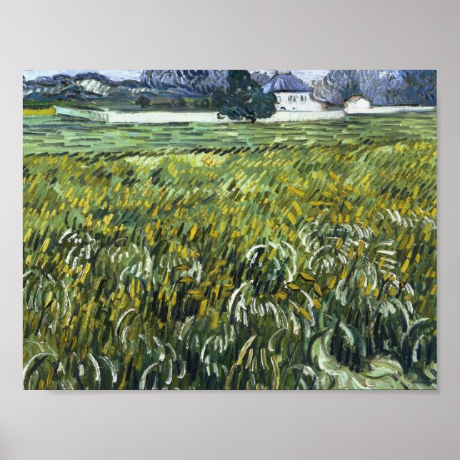 Affiches Vincent van Gogh - Maison à Auvers (Devant)
