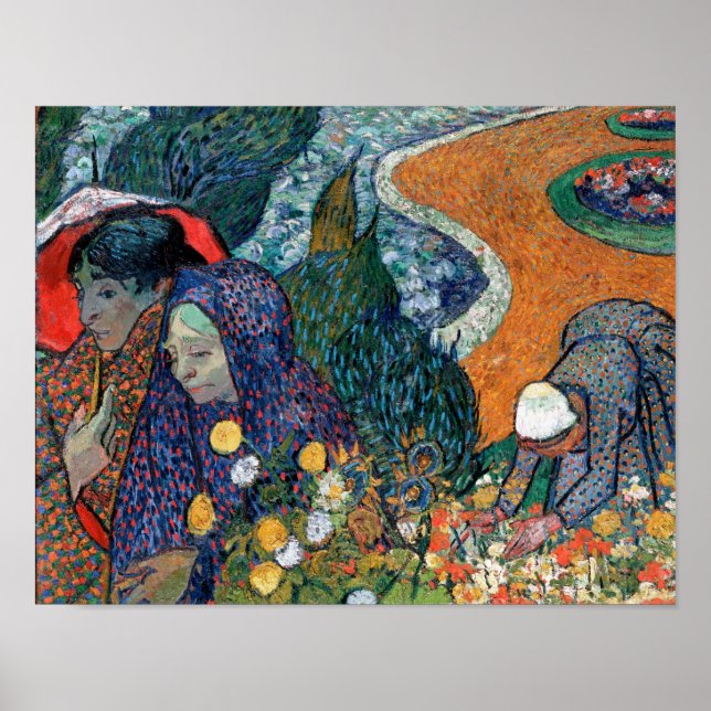 Affiches Vincent Van Gogh - Mémoire Du Jardin À Etten (Devant)