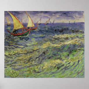 Affiches Vincent van Gogh   Mer aux Saintes-Maries