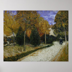Affiches Vincent van Gogh Path in the Park at Arles, 1888