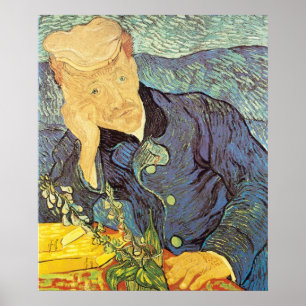 Affiches Vincent van Gogh - Portrait du docteur Gachet