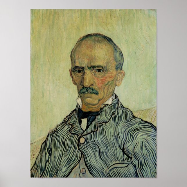Affiches Vincent van Gogh | Portrait du surintendant (Devant)