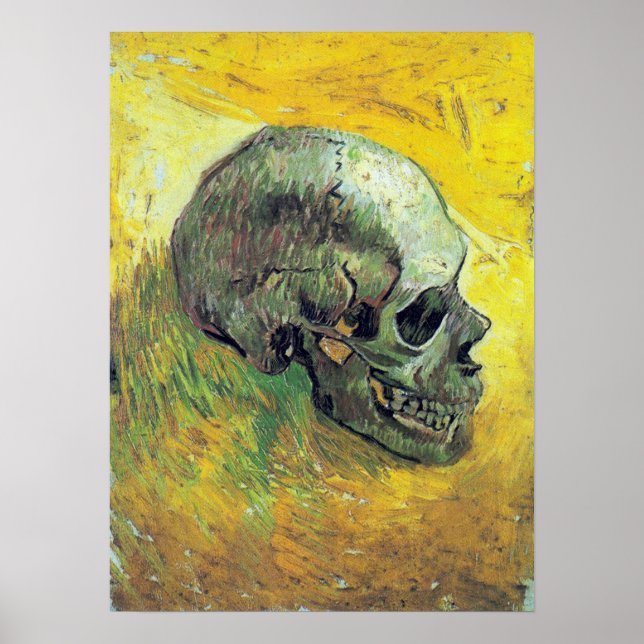 Affiches Vincent van Gogh Skull (Devant)