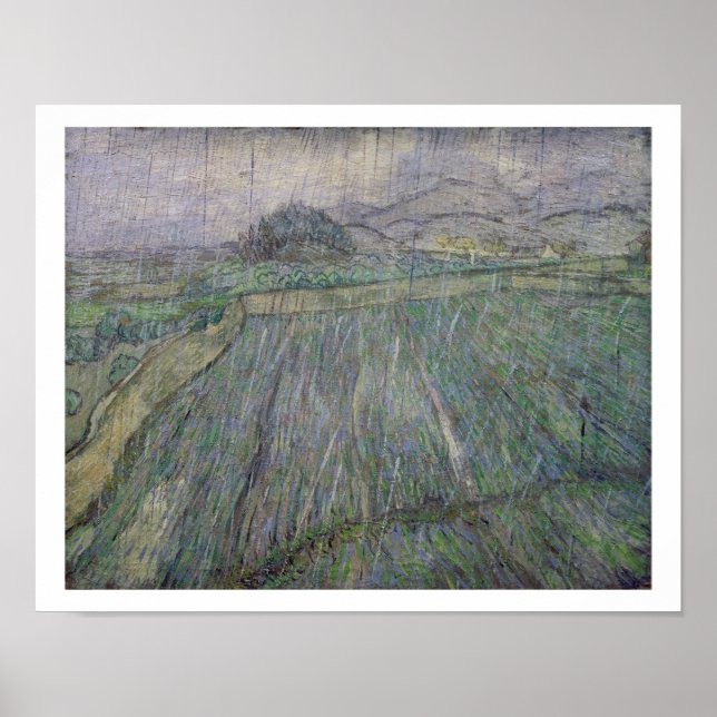 Affiches Vincent van Gogh | Tempête du tonnerre (Devant)