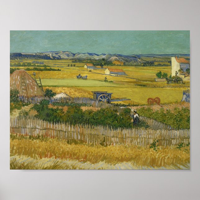 Affiches Vincent van Gogh - The Harvest (Devant)