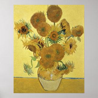 Affiches Vincent van Gogh | Tournesols, 1888