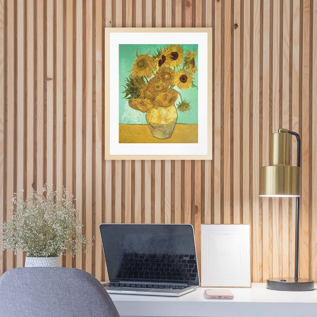 Affiches Vincent van Gogh | Tournesols, 1888 (Art on wall)