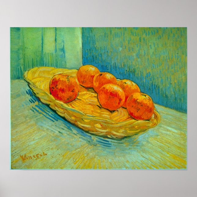 Affiches Vincent Willem van Gogh - Six Oranges (Devant)
