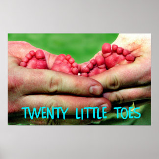 Affiches vingt petits orteils