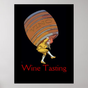 Affiches Vino Baril de vin Modifier