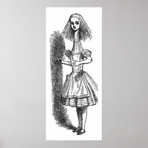 Affiches Vintage Alice Adventures au pays des merveilles pa