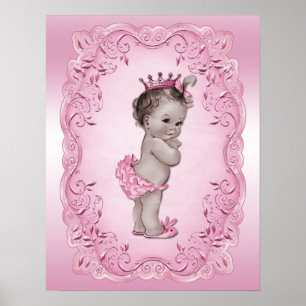 Affiches Vintage Baby Princess