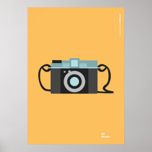 Affiches Vintage Caméra