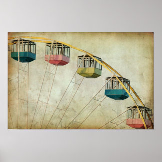 Affiches Vintage Ferris Wheel