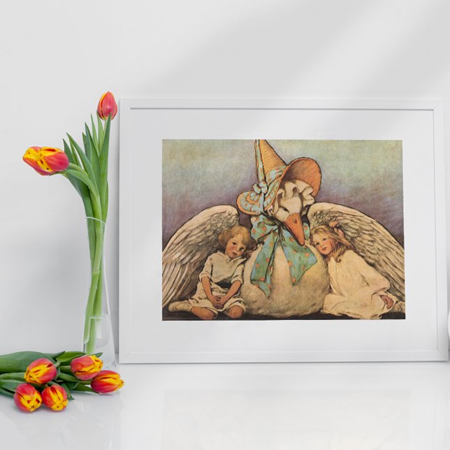 Affiches Vintage Mère Oie Enfants Jessie Willcox Smith (Créateur téléchargé)