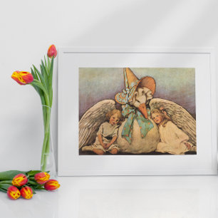 Affiches Vintage Mother Goose Enfants Jessie Willcox Smith