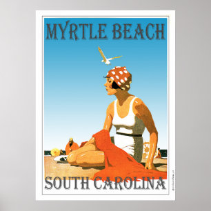 Affiches Vintage Myrtle Beach