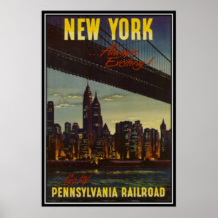 Affiches Vintage New York City, USA -