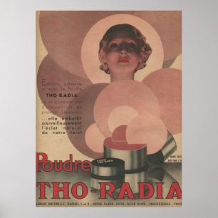 Affiches vintage Poudre Tho Radia