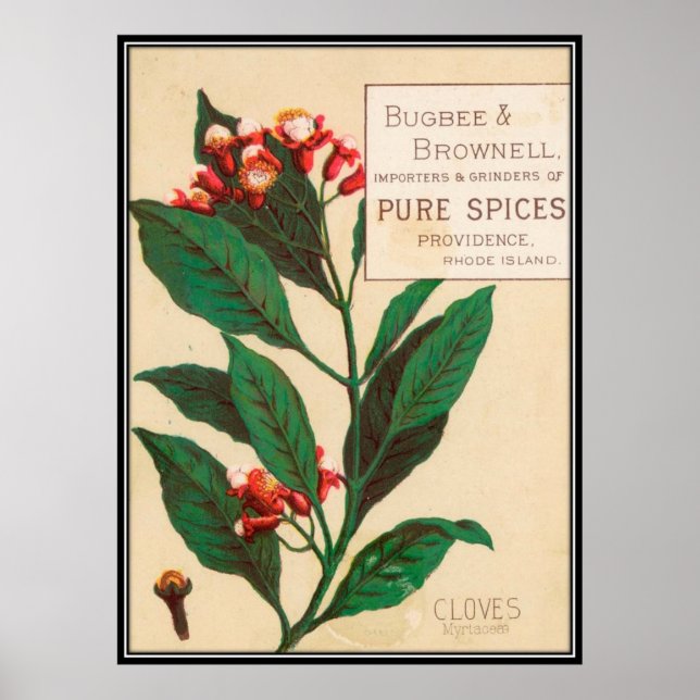 Affiches Vintage : publicité alimentaire - (Devant)