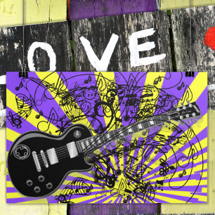 Affiches Vintage Sheet Music Rock N Roll