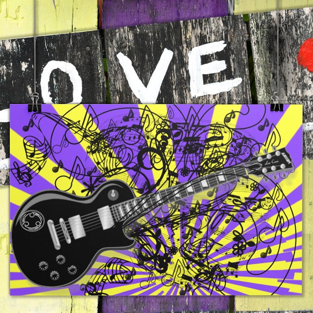 Affiches Vintage Sheet Music Rock N Roll (Créateur téléchargé)