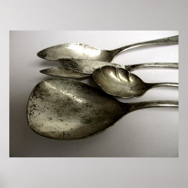 Affiches Vintage silverware photo (Devant)