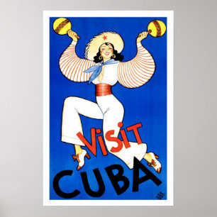 Affiches Vintage travel, Cuba