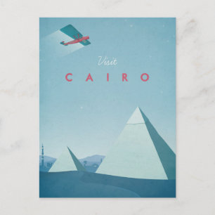 Affiches Vintage voyage - Le Caire - Carte postale