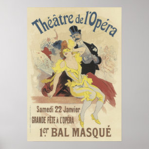 Affiches vintages en français - l'Opéra
