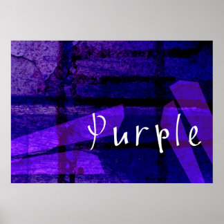 Affiches Violet