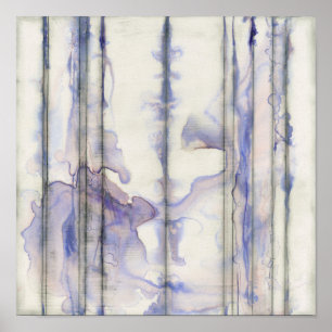 Affiches Violet Free Expression Watercolor