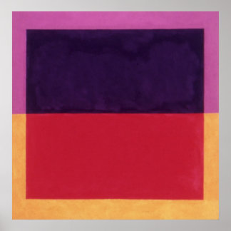 Affiches violet sur violet, rouge sur jaune 01.01