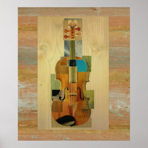Affiches Violon composé