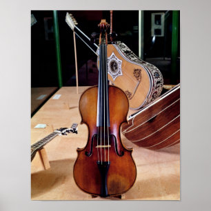 Affiches Violon, par Stradivari, Crémone, 1699 (photo ;