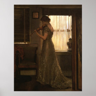 Affiches Violoniste vintage