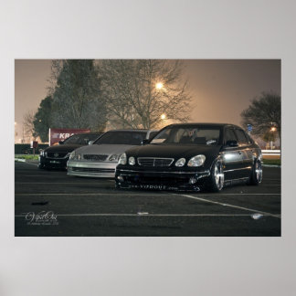 Affiches VIP Lexus GS x 3