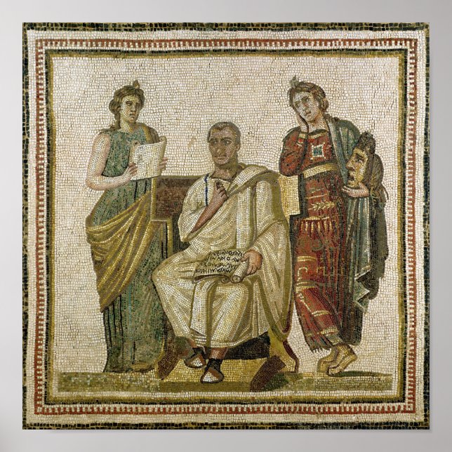 Affiches Virgile et les Muses, de Sousse (Devant)